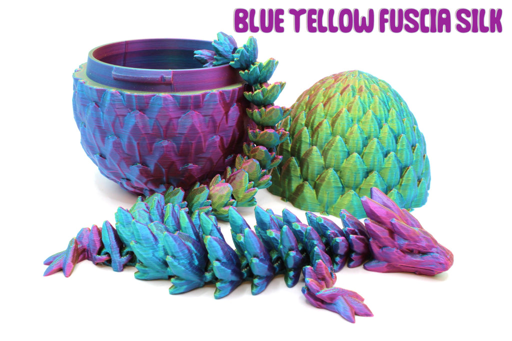 Gemstone Dragon & Egg Set - 3D Magic Maker