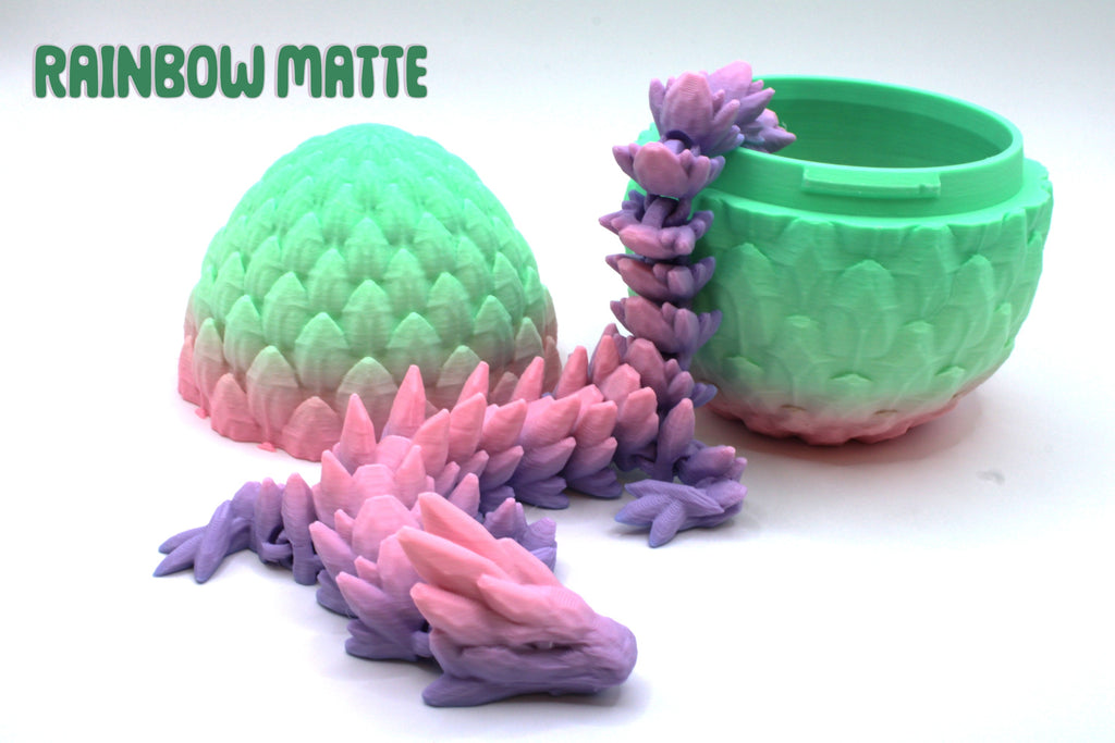 Gemstone Dragon & Egg Set - 3D Magic Maker