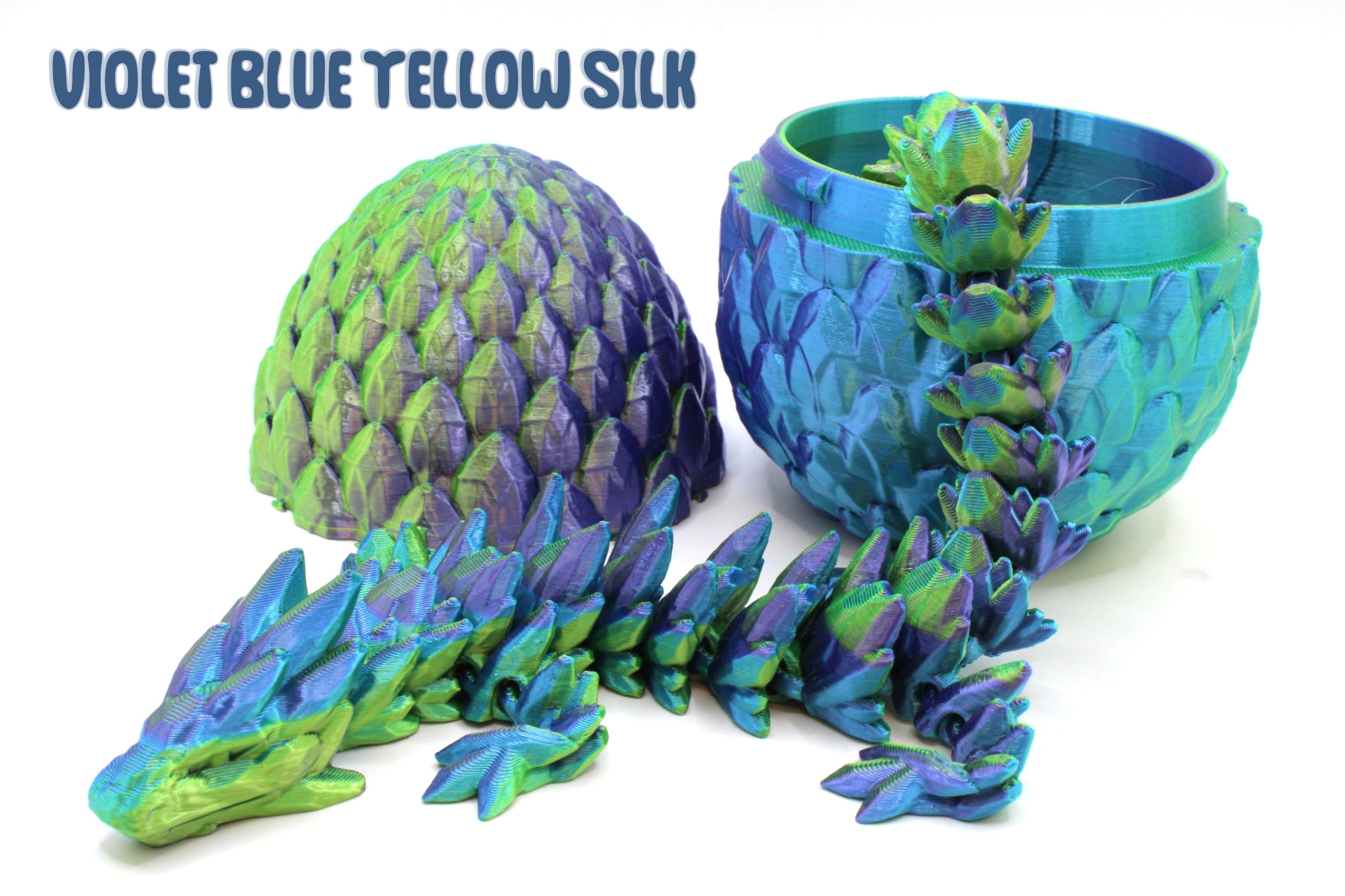 Gemstone Dragon & Egg Set - 3D Magic Maker