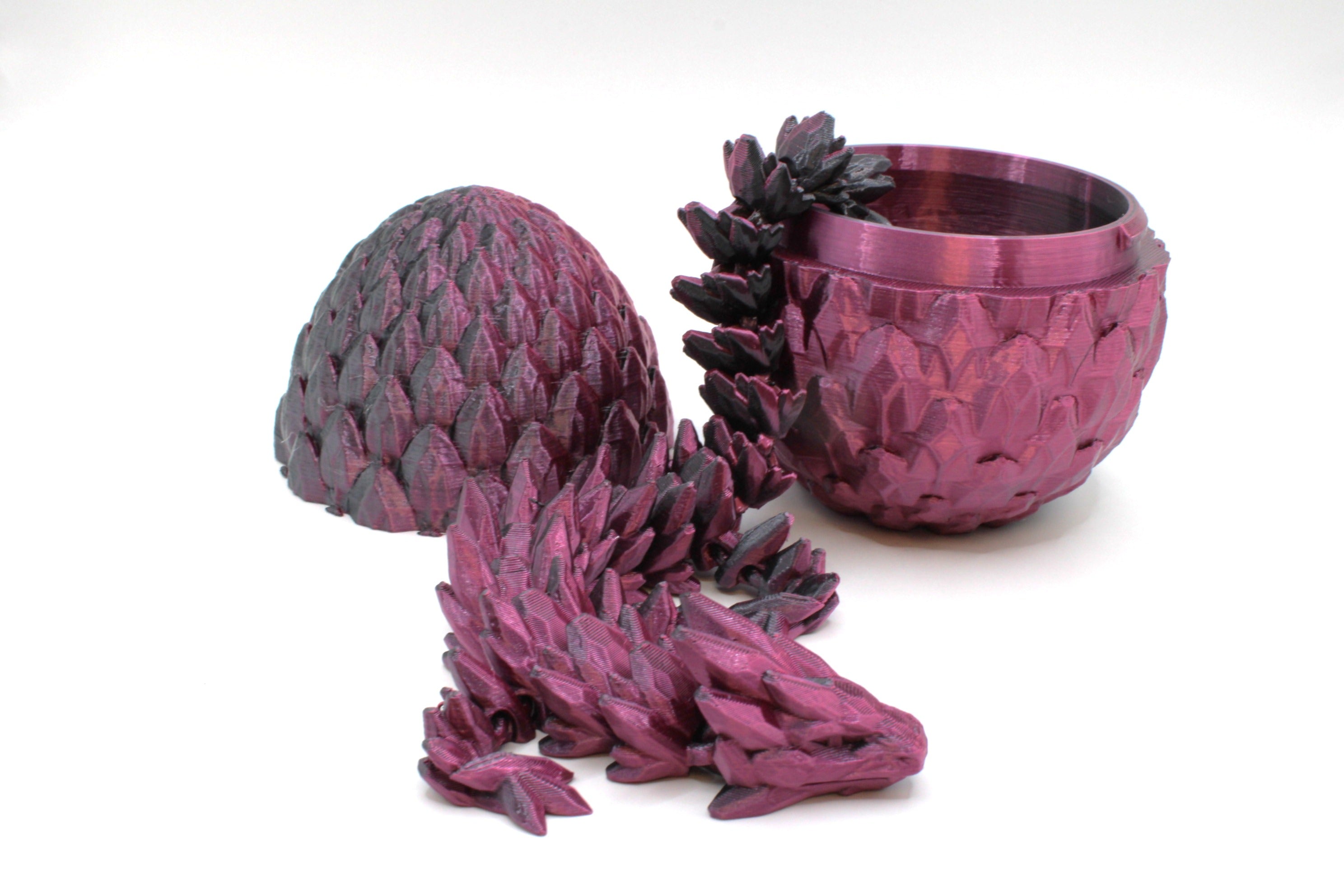 Gemstone Dragon & Egg Set - 3D Magic Maker