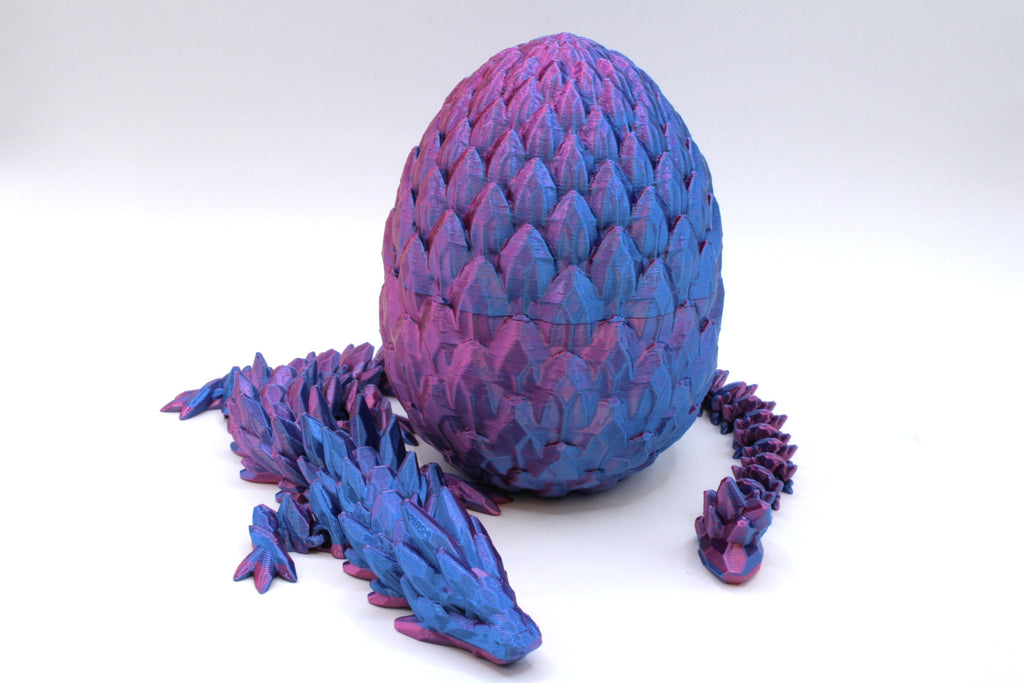 Gemstone Dragon & Egg Set - 3D Magic Maker