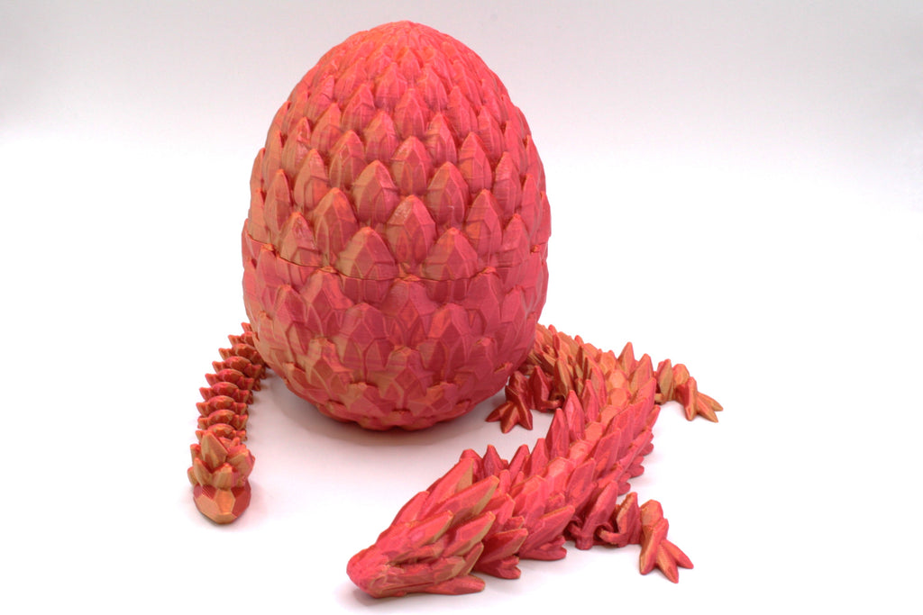 Gemstone Dragon & Egg Set - 3D Magic Maker