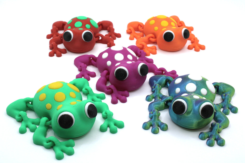 Spotted Frog-Don't let this one hop away!! - 3D Magic Maker