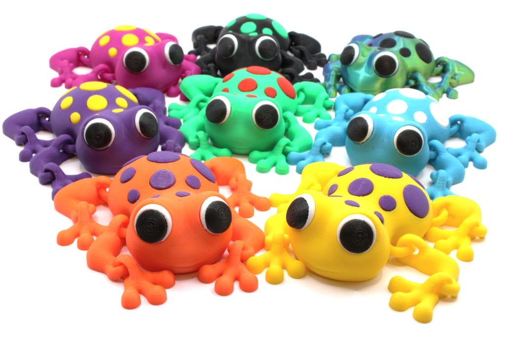 Spotted Frog-Don't let this one hop away!! - 3D Magic Maker